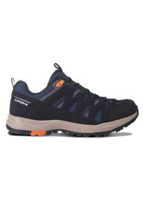 Wanderschuh Icepeak "AURA LC MR", Herren, Gr. 43, blau (dunkelblau), Synthetik, Textil, Schuhe Wanderschuh, wasserdicht