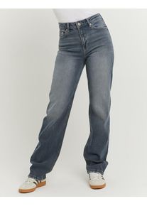 Tally Weijl "SPADEPEPPER" Baumwollmischung, High-Waist mit geradem Beinverlauf
