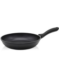 Kr&uuml;ger Bratpfanne KR&Uuml;GER "Aluguss Pfanne flach LEIPZIG", schwarz, H:6cm &Oslash;:28cm, Pfannen, Bratpfanne, hochwertige Antihaft-Versiegelung