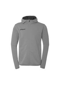 Trainingsjacke Uhlsport "Trainingsjacke Essential Kids", Jungen, Gr. 116, grau (steingrau), Obermaterial: 62% Polyamid Polyam.recyc. 38% Baumwolle CO(Bio)., Jacken Trainingsjacke