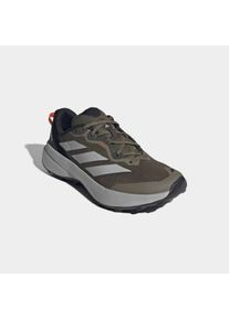 Trailrunningschuh adidas terrex "TRACEFINDER PLUS", Herren, Gr. 46, gr&uuml;n (olive strata, grau two, core schwarz), Synthetik, Textil, Schuhe Trailrunningschuh