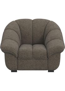 Sessel COTTA "Mado, Breite 110 cm", braun (schoko), B:110cm H:88cm T:104cm, Sessel, Sessel, verschiedene Sofas individuell kombinierbar