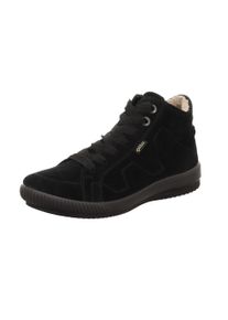 Winterboots Legero "TANARO 5.0", Damen, Gr. 42, schwarz, Nubukleder, Veloursleder, Schuhe Winterboots, Keilabsatz, Schn&uuml;rboots mit wasserdichter GORE-TEX-Ausstattung