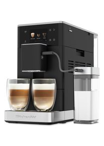 KitchenAid Kaffeevollautomat "5KES8454E", schwarz (schwarz matt), B:19,5cm H:36cm T:47cm, Kaffeevollautomaten, Zertifiziert von Quiet Mark. Sehr leise bei der Zubereitung, Kaffeevollautomat
