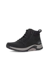 Schn&uuml;rboots ROLLINGSOFT, Herren, Gr. 14 (49), schwarz (nachtblau), Nubukleder, unifarben, Schuhe Schn&uuml;rboots, High Top-Sneaker, mit Label, Bequemweite G (= weit)