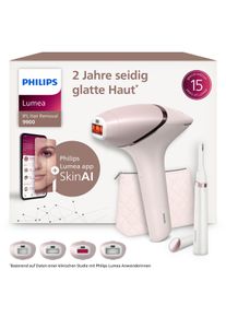 IPL-Haarentferner Philips "Philips Lumea Series 9900 BRP959/00", rosa, IPL-Haarentferner, DamenB:26,3cm H:25,2cm T:11,3cm, IPL-Haarentferner, 4 Aufs&auml;tze (Achseln, Bikinizone, K&ouml;rper, Gesicht), 3 SkinAI Funktionen, B:26,3cm H:25,2cm T:11,3cm, Topseller