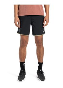 Boardshorts Quiksilver "Omni Scallop 17", Herren, Gr. L, Normalgr&ouml;&szlig;en, schwarz (schwarz schwarz), Obermaterial: 88% Polyester, 12% Elasthan., Hosen Boardshorts
