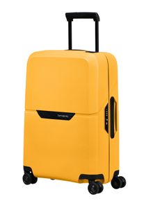 Hartschalen-Trolley Samsonite "MAGNUM, verschiedene Gr&ouml;&szlig;en und Farben", Damen, Gr. B/H/T: 40cm x 55cm x 20cm 38 l, gelb (sommergelb), Polypropylen, unifarben, Koffer Hartschalen-Trolley, mit arretierbarem und versenkbarem Druckknopf-Trolleysystem