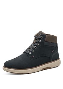 Schn&uuml;rboots Marco Tozzi, Herren, Gr. 42, navy, Lederimitat, Schuhe Schn&uuml;rboots, Herbstboots, Schn&uuml;rer mit seitlichem Label