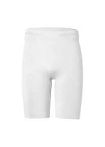 Funktionsunterhose Uhlsport "Short Tights Performance Pro Kids", M&auml;dchen, Gr. 164, 1 Stk., wei&szlig;, Obermaterial: 66% Polyamid Polyam.recyc. 29% Polyamid PA. 5% Elasthan EL., Unterhosen Funktionsunterhose