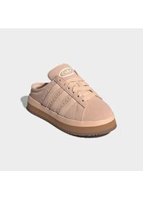 Clog adidas originals "CAMPUS 00S WINTER LOW", Damen, Gr. 38, beige (halo blush, halo blush, gum4), Leder, Schuhe Clog, Hausschuh, Pantolette, Mule, Slipper mit Plateua f&uuml;r Herbst und Winter