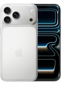Apple Smartphone "iPhone 17 Pro Max", Energieeffizienz: A, silber, 512 GB, Mobiltelefone, Smartphone