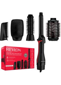 Multihaarstyler Revlon "ONE-STEP&trade; Air Styler 5-in-1 mit Revlon Original-Kopf - RVDR5371E", schwarz, MultihaarstylerB:11cm H:34cm T:8cm, Multihaarstyler, Unbegrenzte Frisierm&ouml;glichkeiten dank 5 hochwertigen Stylingk&ouml;pfen, B:11cm H:34cm T:8cm