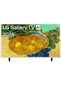 LG QNED-Fernseher "55LX7B6LA", Energieeffizienz: G, wei&szlig; (schwarz), 55 &Prime;, Fernseher, QNED-Fernseher