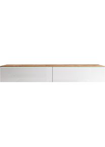 Home Affaire "LOWBOARD VERA, wahlweise mit oder ohne Beleuchtung" Modernes griffloses TV-Board, 180 cm TV-Schrank, stehend und h&auml;ngend