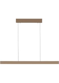 Paul Neuhaus LED Pendelleuchte "Adriana Square", beige (bronze), 6, H: 60cm, 1 Stk., Leuchten, Touchdimmer, CCT 2700-5000K, getrennt schaltbar, Memory, Comfort -Lift, LED Pendelleuchte