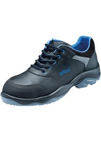 Sicherheitsschuh Atlas SCHUHE "Sicherheitsschuhe Atlas Alu-Tec 560" Gr. 49, schwarz (schwarz, blau), 49, Obermaterial: 100% Rindsleder Leather cow., Schuhe, Sicherheitsschuh