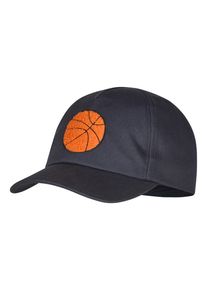 Baseball Cap Sterntaler "Basecap Basketball", Jungen, Gr. 53, blau (marine), Obermaterial: 100% Baumwolle CO., Caps Baseball Cap