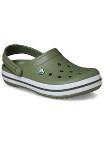 Clog Crocs "Crocband", Damen, Gr. 45, cargo, Croslite&trade;, Schuhe Clog, Sommerschuh, Gartenschuh, Poolslides, mit farbiger Laufsohle
