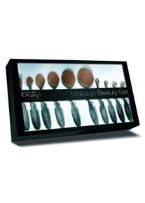 Italian Design Set de 10 pinceles de maquillaje | negro