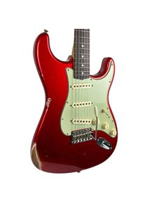 Fender Custom Shop &rsquo;63 Stratocaster Relic MBD 2023 - Candy Apple Red | Candy Apple Red