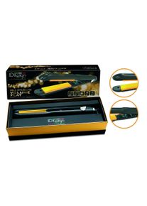 Italian Design Gold Styler Volume Flat Lisseur &agrave; cheveux | or/noir