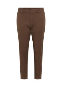 Marlene-Hose Kaffe "Damen Hose KAmette", Damen, Gr. 46, N-Gr, braun (carafe), Obermaterial: 98% Baumwolle CO. 2% Elasthan EL., Hosen Marlene-Hose
