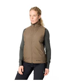 Funktionsweste VAUDE "WOMEN'S MOAB INSULATION LIGHT VEST", Damen, Gr. 44, braun (oat), Obermaterial: 100% Polyester. Futter: 100% Polyester. Wattierung: 100% Polyester, Westen Funktionsweste, mit PrimaLoft-Isolierung, wind- und wasserabweisend