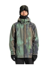 Snowboardjacke Quiksilver "Muldrow 20K", Herren, Gr. L, gr&uuml;n (bloomfade schwarz ivy), Obermaterial: 55% Polyester, 45% Polyester., Jacken Snowboardjacke