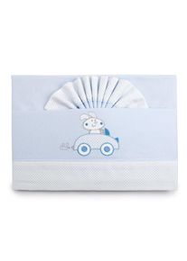 Pekitas Linge de lit en flanelle | bleu