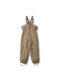 Skihose Wheat "Ski Pants Sal", M&auml;dchen, Gr. 104, N-Gr, beige (dry wood), Web, Obermaterial: 100% Nylon, unifarben, normal lang, Hosen Skihose, Kunstfaser, wasserdicht, atmungsaktiv und leicht wattiert