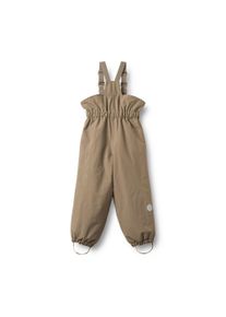 Skihose Wheat "Ski Pants Sal", M&auml;dchen, Gr. 98, N-Gr, beige (dry wood), Web, Obermaterial: 100% Nylon, unifarben, normal lang, Hosen Skihose, Kunstfaser, wasserdicht, atmungsaktiv und leicht wattiert