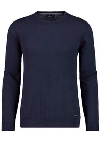 Rundhalspullover Ragman, Herren, Gr. 48, dunkelblau, 711, Strick, 95% Baumwolle, 5% Kaschmir, Rundhals, Pullover Rundhalspullover