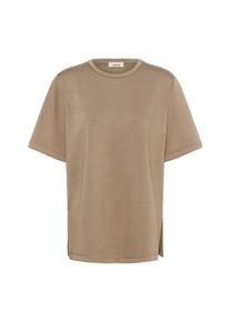 Longtop Soaked in Luxury "Damen T-Shirt kurzarm SLMarigold", Damen, Gr. M, beige (walnut), Obermaterial: 50% Viskose CV. 45% Polyester PES. 5% Elasthan EL., Tops Longtop