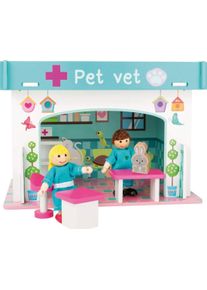 Small Foot Lekhus Djurklinik | flerf&auml;rgad