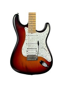 FABER FA130S-CHM-HSS Stratocaster &ndash; Ciemny Wiśniowy Sunburst | Oryginalny