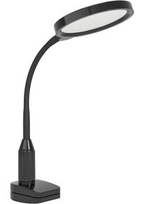 Eglo Klemmleuchte "LAURO Klemmlicht - Kunststoff - LED - 1X5,5W - IP20", schwarz, 1, H: 37,5cm, 1 Stk., Leuchten, Klemmlampe, Schreibtischlampe, Leselampe, L26,5 x B14 x H37,5 cm, Klemmleuchte