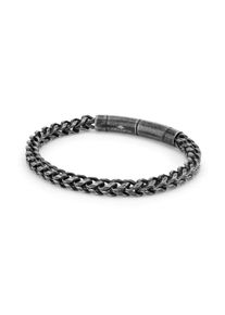 Armband Fynch-Hatton "Schmuck Edelstahl Armkette The Foxtail Chain Fuchsschwanz", braun (antikfarben), Armb&auml;nder, Herren, 20,5cm, Edelstahl, Armband