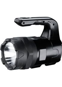Varta Taschenlampe "Indestructible BL20 Pro 6 Watt LED", schwarz, B:8,4cm L:15cm T:8,4cm &Oslash;:8,4cm, Mobilleuchten, wasser- und staubdicht, sto&szlig;absorbierend, eloxiertes Aluminium Geh&auml;use, Taschenlampe