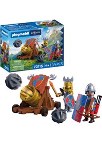 Konstruktions-Spielset Playmobil "Schusswaffe L&ouml;wenritter (72115), Knights", bunt, Spielbausteine, Kinder, Kunststoff, Konstruktions-Spielset, Made in Europe