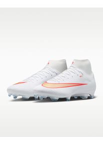 Fu&szlig;ballschuh Nike "Mercurial Superfly 11 Academy MG", Herren, Gr. 40, wei&szlig; (wei&szlig;, blur, bright crimson), Synthetik, Textil, Schuhe Fu&szlig;ballschuh, f&uuml;r Rasen und Kunstrasen neuer Generation speziell feste B&ouml;den