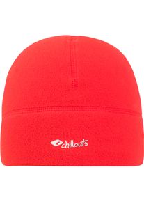 Fleecem&uuml;tze Chillouts "Freeze Fleece Hat", Damen, rot, Fleece, Kunstfaser, M&uuml;tzen Fleecem&uuml;tze, elastische Funktionsm&uuml;tze