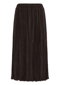 Midirock Saint Tropez "Damen Rock ZuniSZ", Damen, Gr. S, beige (schwarz oak), Obermaterial: 100% Polyester PES., R&ouml;cke Midirock