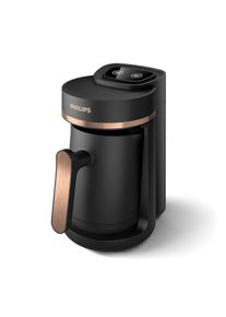 Philips Kaffeebereiter "HD150/60 T&uuml;rkischer Kaffeekocher 5000 Series", schwarz (schwarz, kupfer), 4, Kaffeemaschinen, mit Funktion f&uuml;r langsames Br&uuml;hen u. &Uuml;berhitzungs- und &Uuml;berlaufschutz, Kaffeebereiter