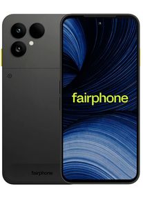 FAIRPHONE Smartphone "Das FAIRPHONE Gen. 6+ 12GB/256GB", Energieeffizienz: A, schwarz (horizon schwarz), 256 GB, Mobiltelefone, Smartphone
