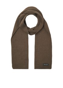 Jack & Jones Strickschal JACK & JONES "JACDNA KNIT SCARF NOOS", Herren, cocoa, Strick, Kunstfaser, unifarben, Modet&uuml;cher Strickschal, Kunstfaser, aus Strickmaterial