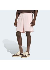 Shorts adidas originals "3S OS SHO", Herren, Gr. XL, N-Gr, sanpin, normal, gr., Obermaterial: 100% Polyester, Hosen Shorts