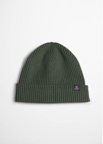 Marc O'Polo Beanie MARC O'POLO, Jungen, Gr. M, gr&uuml;n, Strick, Baumwollmischung, M&uuml;tzen Beanie