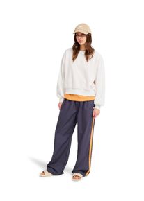 Stoffhose Roxy "Welcome Home", Damen, Gr. XL, Normalgr&ouml;&szlig;en, blau, Obermaterial: 100% Baumwolle., Hosen Stoffhose