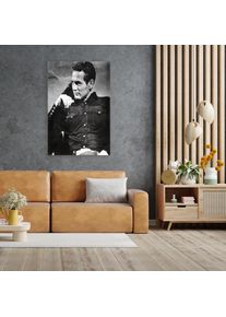 Acrylglasbild queence "Paul Newman", grau (farbe bild(er): grau), B:50cm H:70cm T:0,4cm, Bilder, Acrylglasbild, Fine Art-Print in Galeriequalit&auml;t